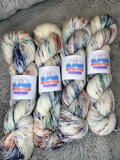 Holo Series #1- Super Sock - 4 ply sock yarn