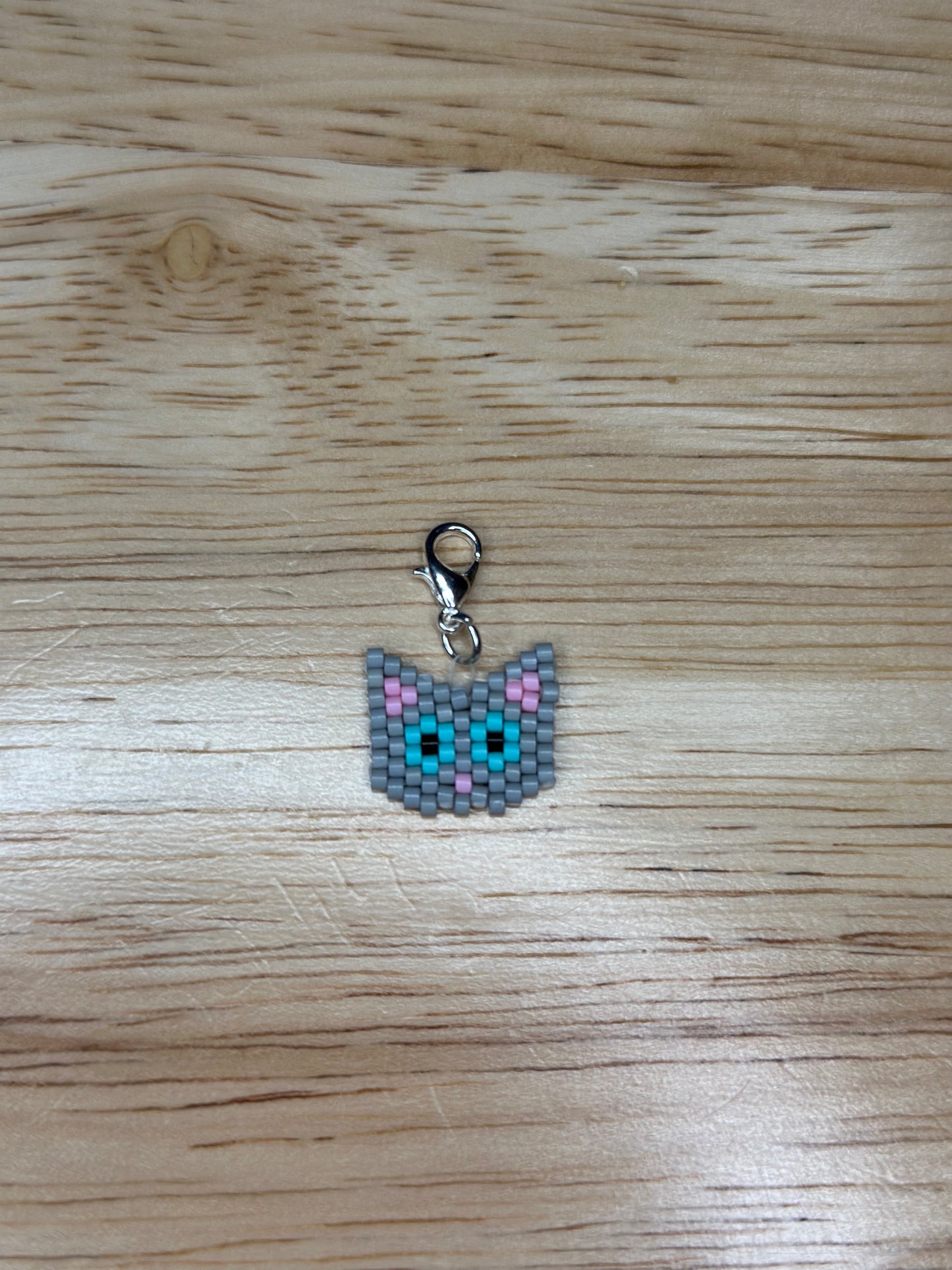 Cat - Beaded Stitch Marker