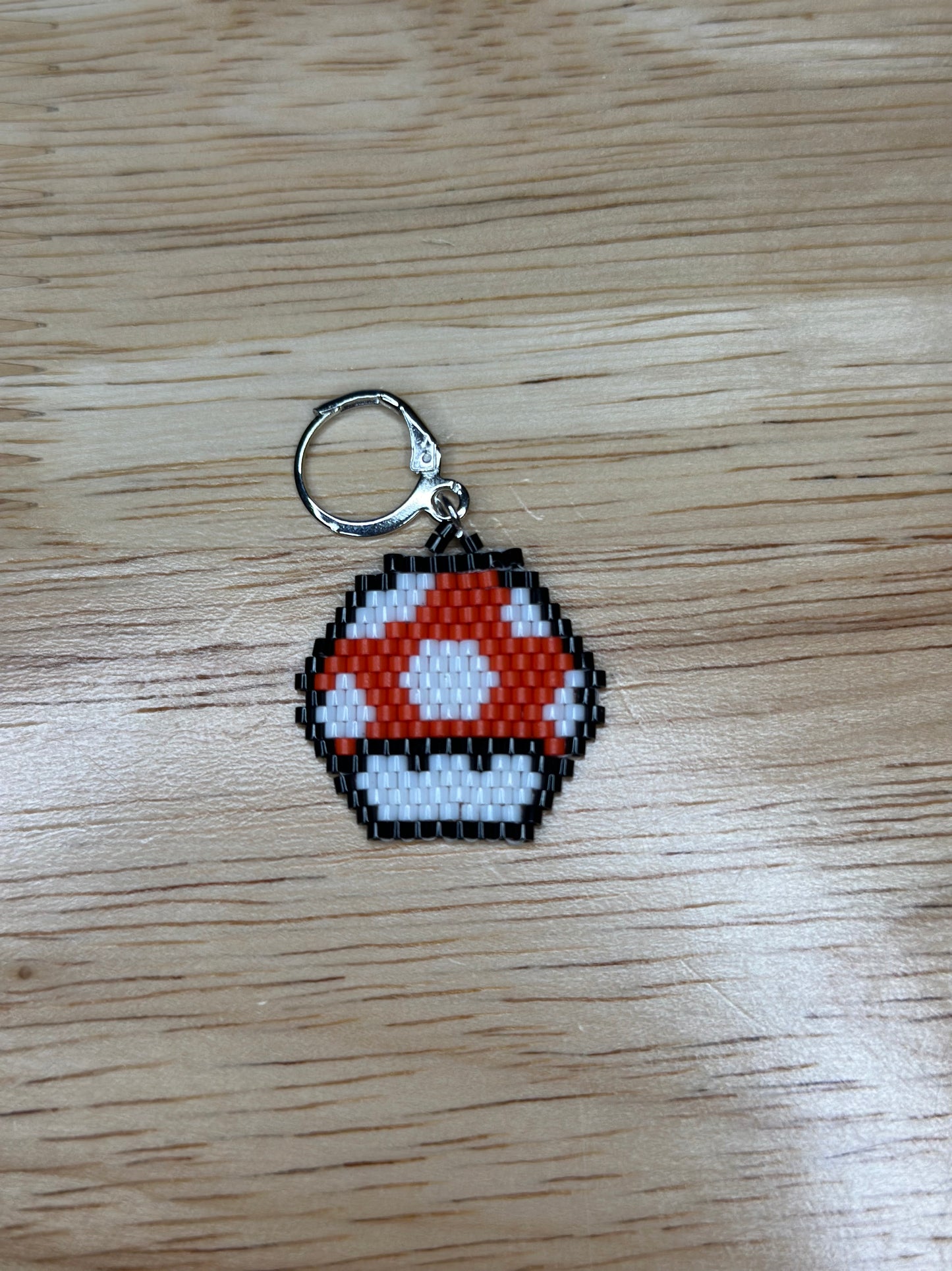 Mushroom - Beaded Stitch Marker