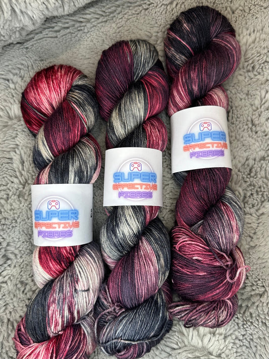 Two Scoops of Vengeange (with Raspberry Sauce) - Super Sock - 4 ply sock yarn