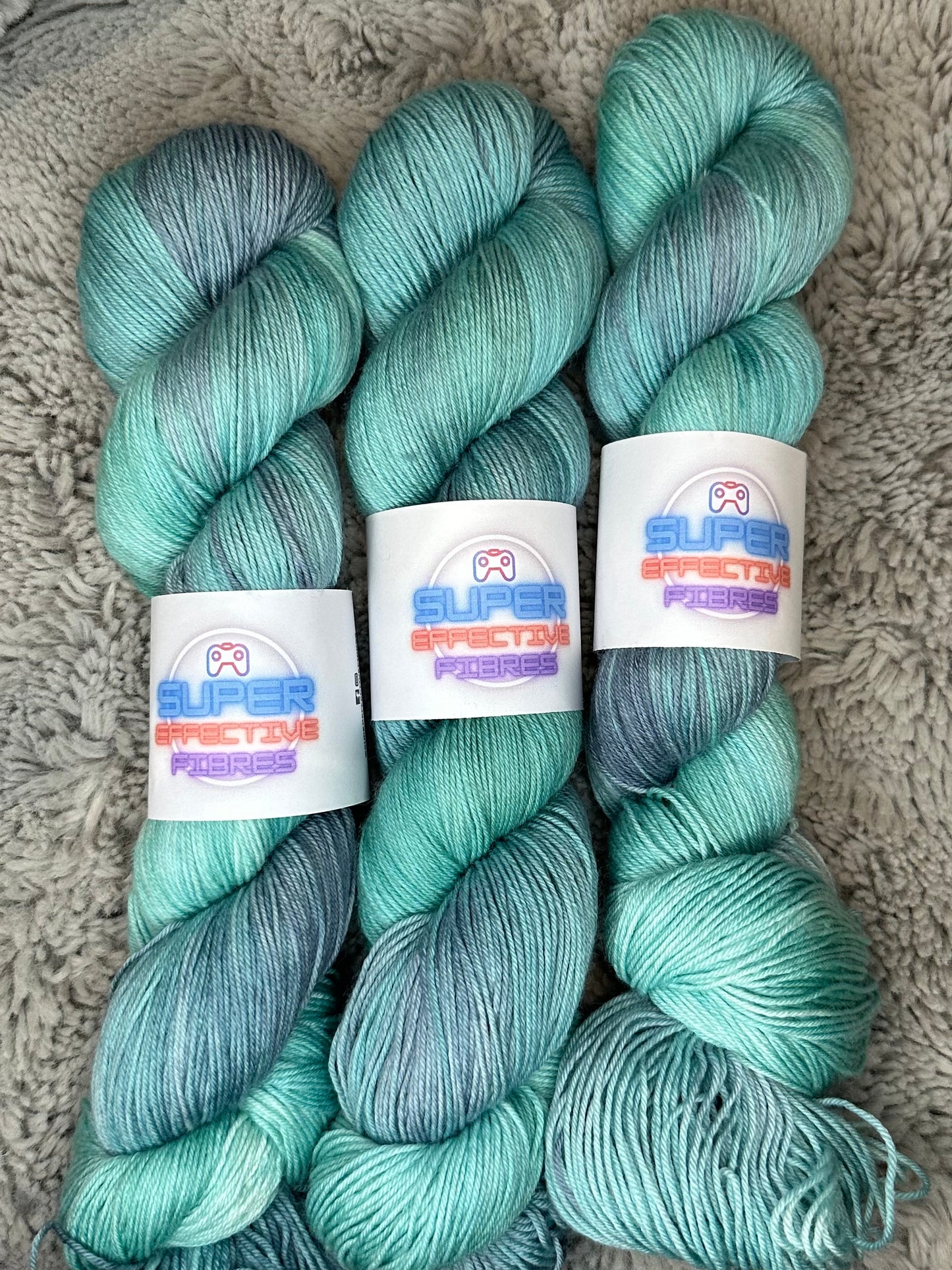 Squirtle Squad - Super Sock - 4 ply sock yarn