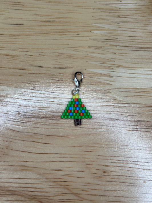 Xmas Tree - Beaded Stitch Marker