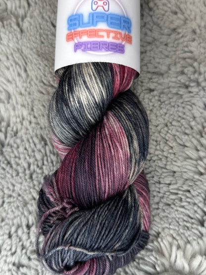 Two Scoops of Vengeange (with Raspberry Sauce) - Super Sock - 4 ply sock yarn