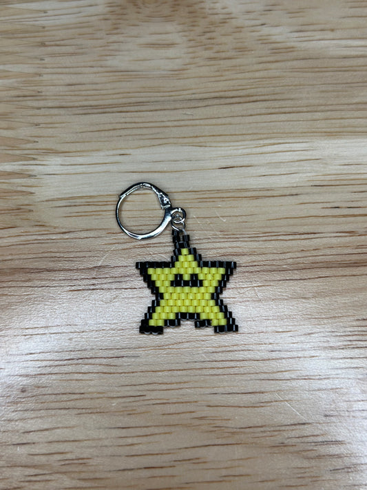 Super Star - Beaded Stitch Marker