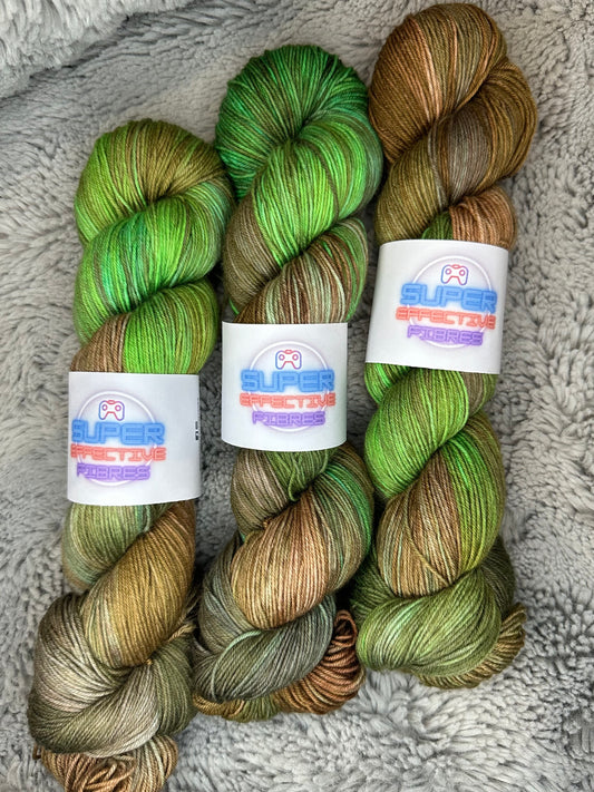 Mint Choc - Super Sock - 4 ply sock yarn