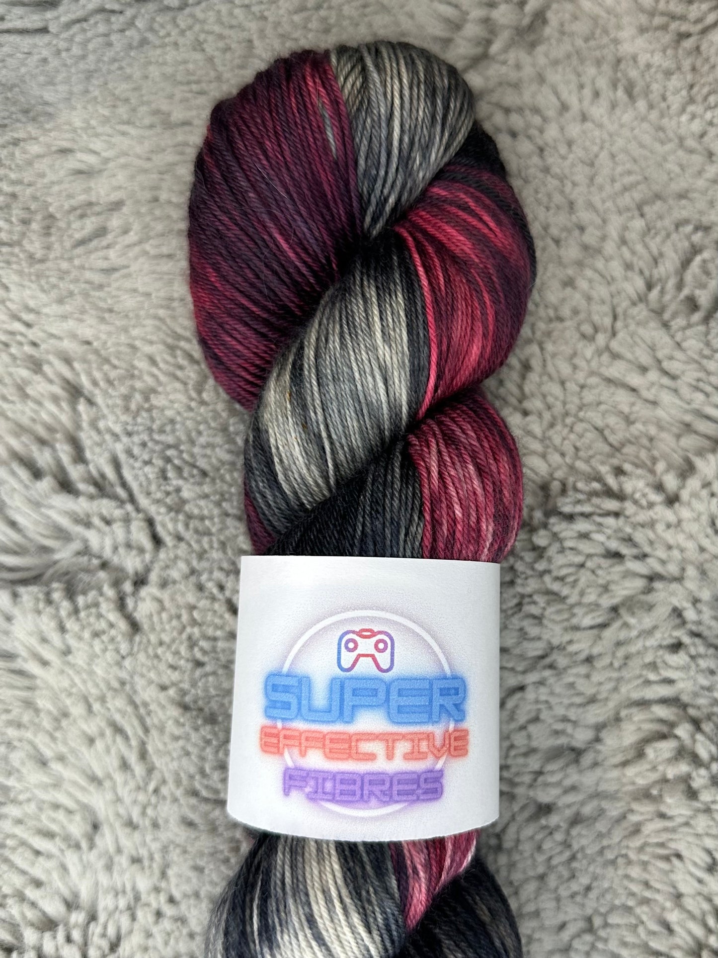 Two Scoops of Vengeange (with Raspberry Sauce) - Super Sock - 4 ply sock yarn